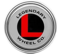 Image 3 of Legendary Wheels Series 15x7 Charcoal Machined Ford Mustange 1965-1973