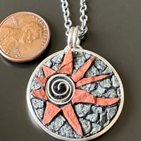 Image 3 of Sun Pendant with Swirl