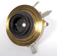 Image 6 of Goerz Dagor Double Anastigmat 8 1/4" [215mm] F6.8 Lens in Volute Shutter #4889