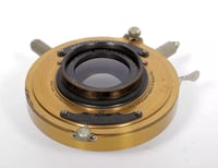 Image 8 of Goerz Dagor Double Anastigmat 8 1/4" [215mm] F6.8 Lens in Volute Shutter #4889