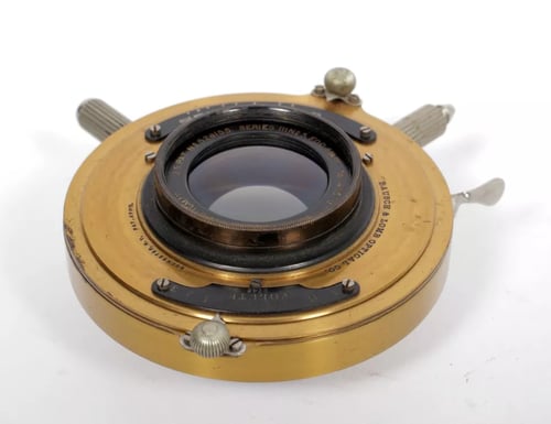 Image of Goerz Dagor Double Anastigmat 8 1/4" [215mm] F6.8 Lens in Volute Shutter #4889