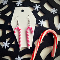 Candy Cane Earrings