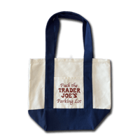 Image 1 of Fuck This Parking Lot Mini Tote (Navy)
