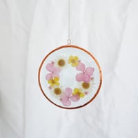 Image 2 of Pressed Flower Suncatcher - Buttercup and Daisy