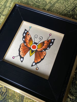 Painted Monarch Butterfly