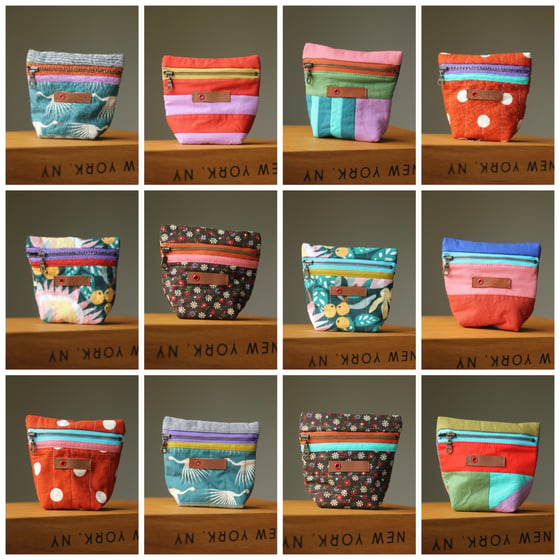 Image of Quilted Pockey Pal Pouches // Last Batch o 24'