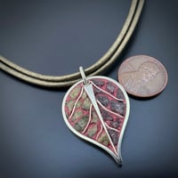 Image 3 of Coleus Leaf Pendant