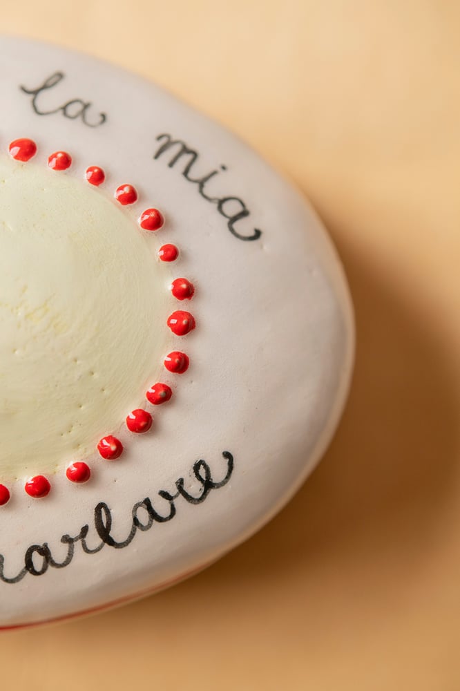 Image of oval box-“My mouth won’t be the one talking”