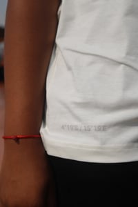Image 2 of VOGUE DE RUE  "SAVE THE KIDS" OFF WHITE T-SHIRT