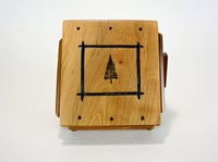 Image 9 of Nightstand Wood Book Holder from Maple and Cherry, Wooden bookmark, Book Stand, Reader Caddy