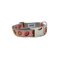 Donut Pink Dog Collar