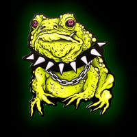 Toxic Toad Sticker