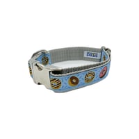 Donut Blue - Dog Collar 