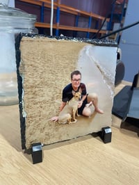 Image 4 of Personalised Slate Photo Frame