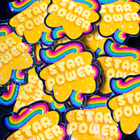 Image 1 of Star Power Holographic Sticker