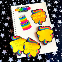 Image 3 of Star Shaped Sticky Notes