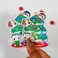 Image 6 of Mochi & Friends Christmas Sticker
