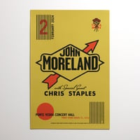 John Moreland & Chris Staples Screenprint Poster (Limited to 1)