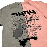 Image 1 of FLCL Canti x Kitsurubami tee