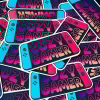 Image 2 of Cozy Gamer Matte Sticker
