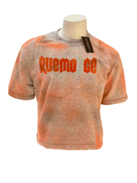 Image 1 of Rockstar lightning Crop tee 