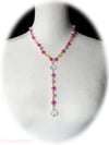 Beaded Y-shaped Lariat (gold)