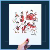 Image 2 of Duck Band - Art Print