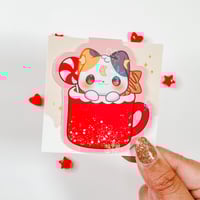 Image 4 of Winter Mug Friends Magnetic Bookmark