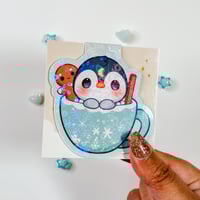 Image 8 of Winter Mug Friends Magnetic Bookmark