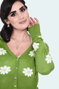 Image 3 of Daisy Crop Cardigan