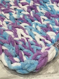 Image 3 of Double Knit Chenille Baby Blanket