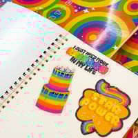 Image 2 of Rainbow Loops A5 Sticker Book