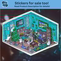 Image 4 of Christmas with the Ducks - Art Print