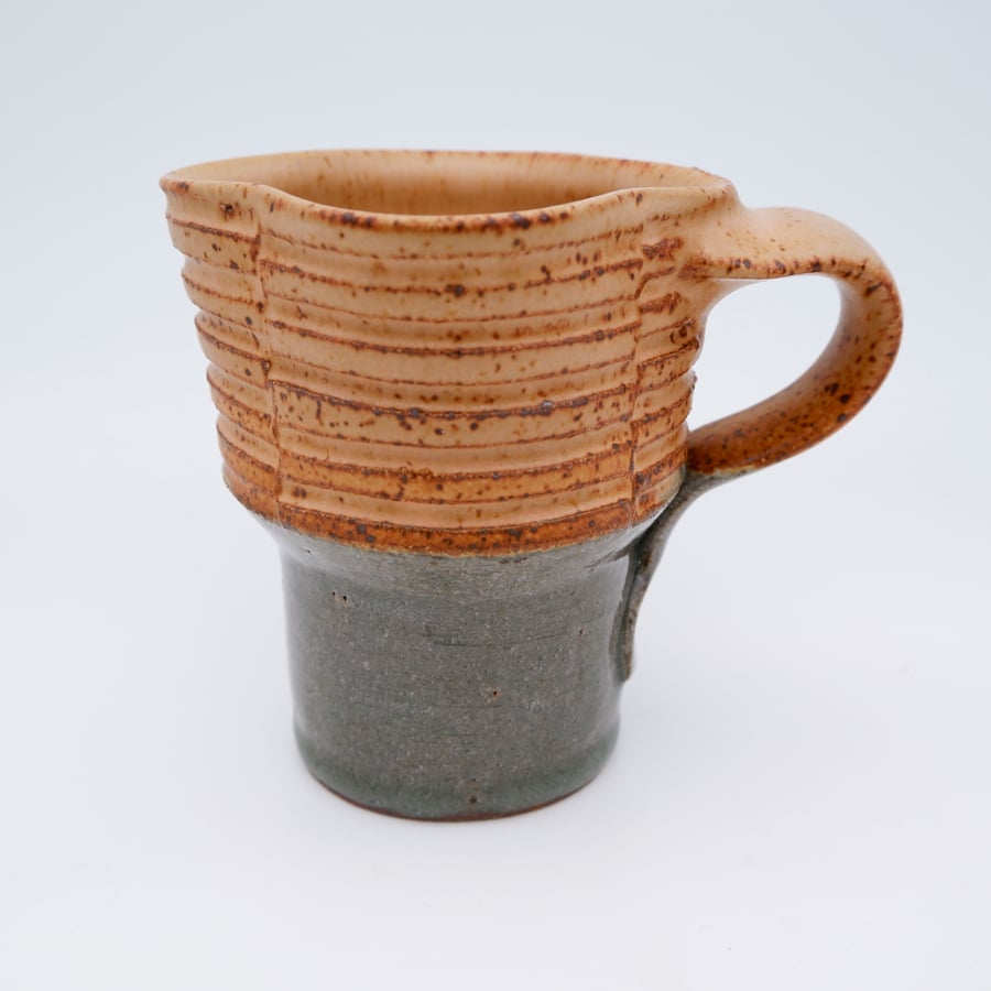 Image of Coffee Mug (orange+blue) 