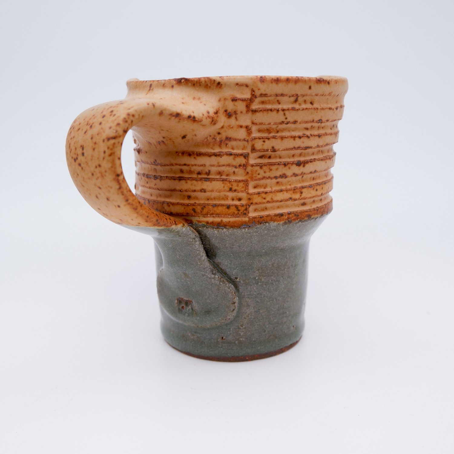 Image of Coffee Mug (orange+blue)