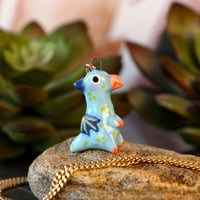 Blue Dragon Necklace