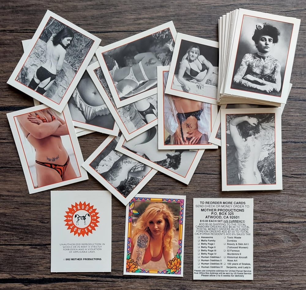 Beauty & Skin Art Trading Cards