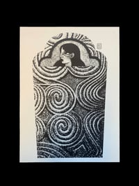 Image 1 of Burial Talismans A3 PRINT - Bebhinn Eilish 