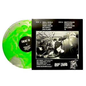 Image of HAPPY DIVING "Big World " LP (Space Ooze Green Vinyl)