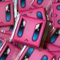 Image 3 of Angry Kirby Acrylic Magnet