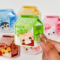 Image 7 of Milk Friends Acrylic Fridge Magnet