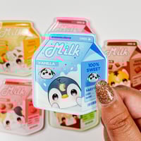 Image 11 of Milk Friends Acrylic Fridge Magnet