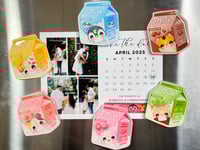 Image 13 of Milk Friends Acrylic Fridge Magnet