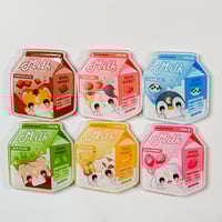 Image 1 of Milk Friends Acrylic Fridge Magnet