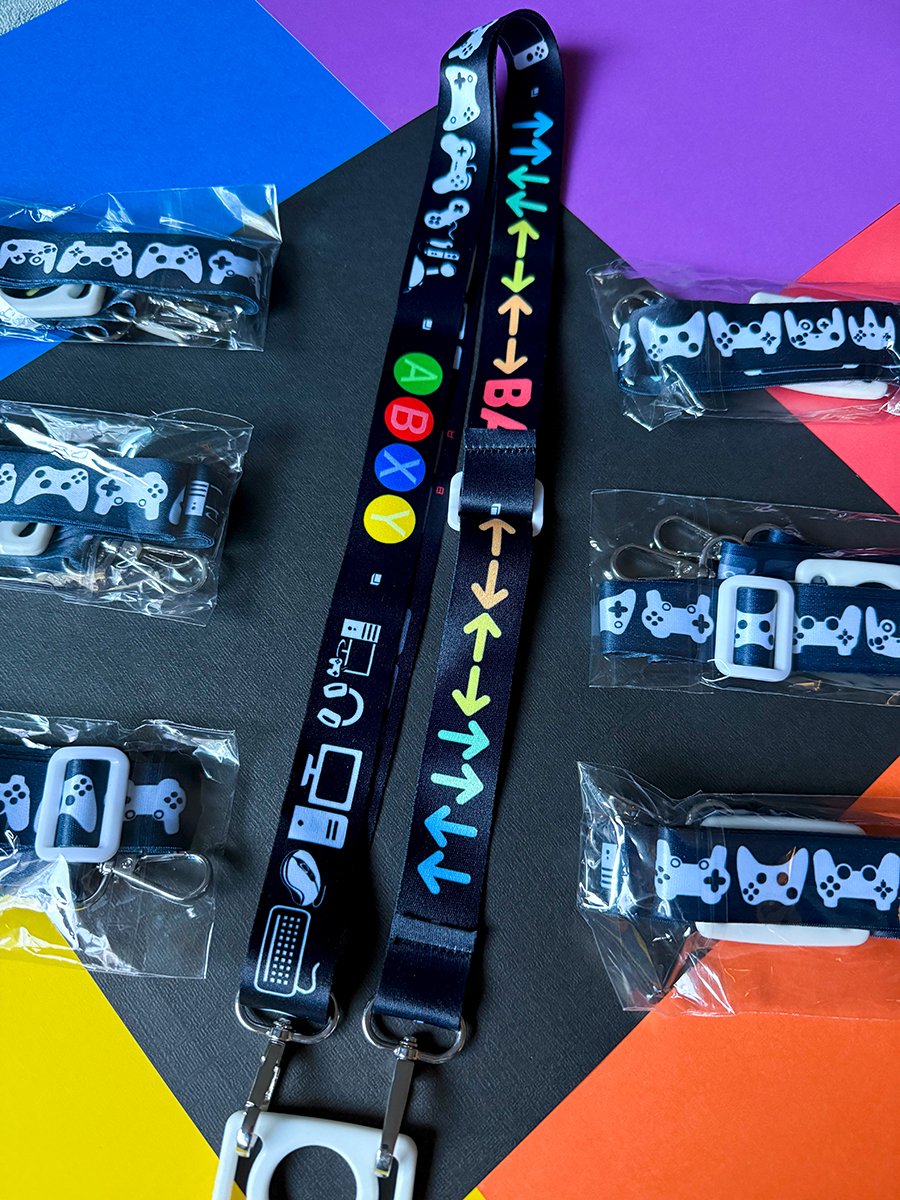 Image of Gamer Vibes - Adjustable Lanyard