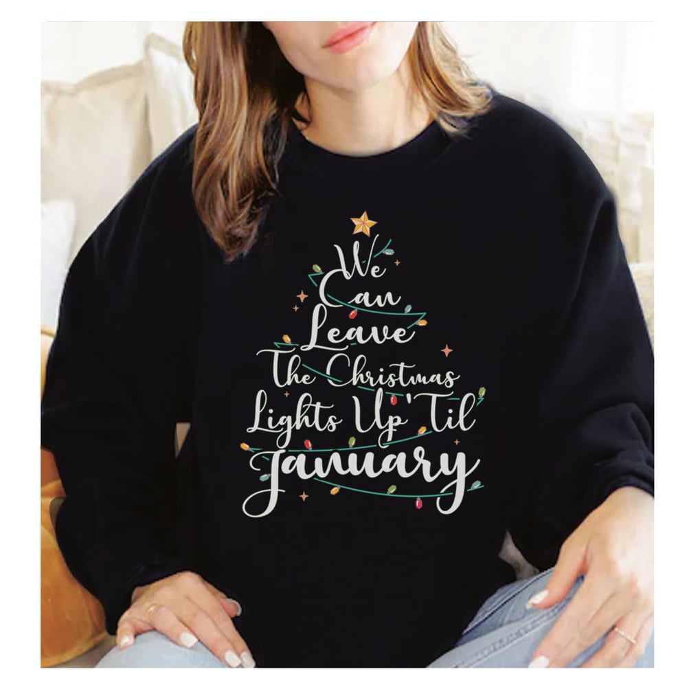Image of JANUARY CHRISTMAS CREWNECK SWEATER 