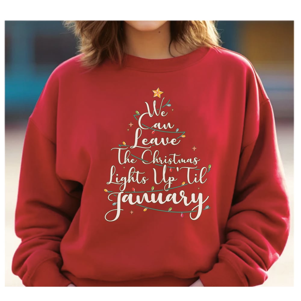 Image of JANUARY CHRISTMAS CREWNECK SWEATER 