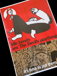 Image 2 of Idle Hands Are The Devil's Playthings  A3 PRINT - Ruan Van Vliet