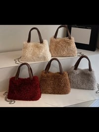 Image 1 of Plush Shoulder Bag