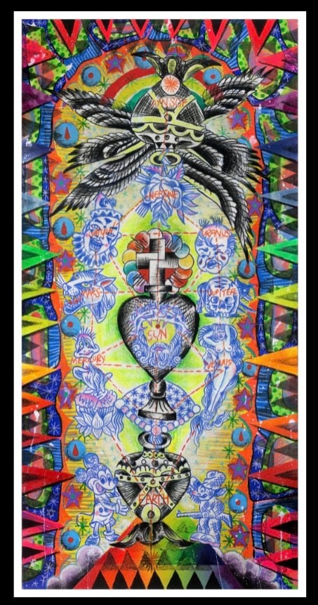 Image of "Chicken Kabbalah" by Walter McDonald Print